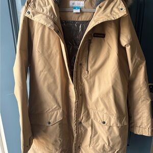 Columbia Beige and Gray Jacket